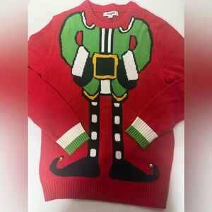 Christmas Elf Sweater Size M
